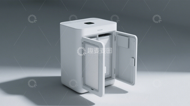 高清大图下载【趣麦麦图】-简约空气净化器1