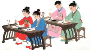 少儿书法培训书法培训1