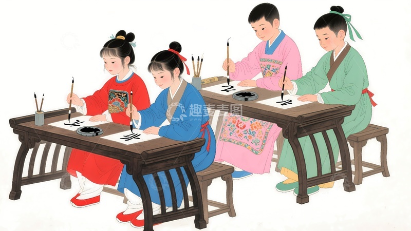 少儿书法培训书法培训1