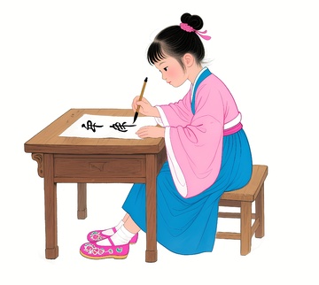 少儿书法培训书法培训3