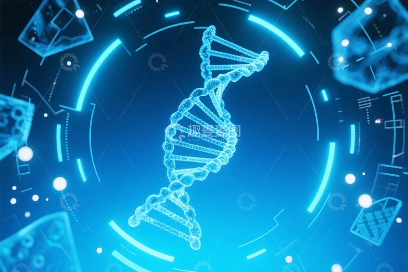 高清大图下载【趣麦麦图】医疗科学基因研究16