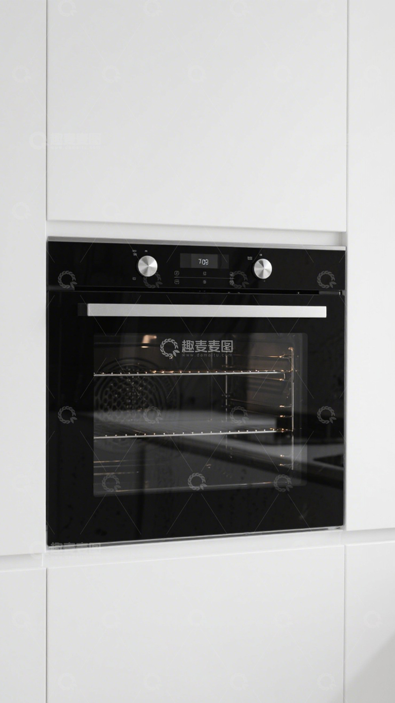 高清大图下载【趣麦麦图】嵌入式烤箱智能烘焙1