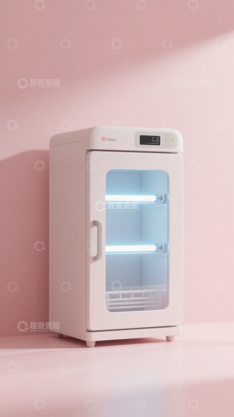 高清大图下载【趣麦麦图】美妆冰箱冷藏美妆1