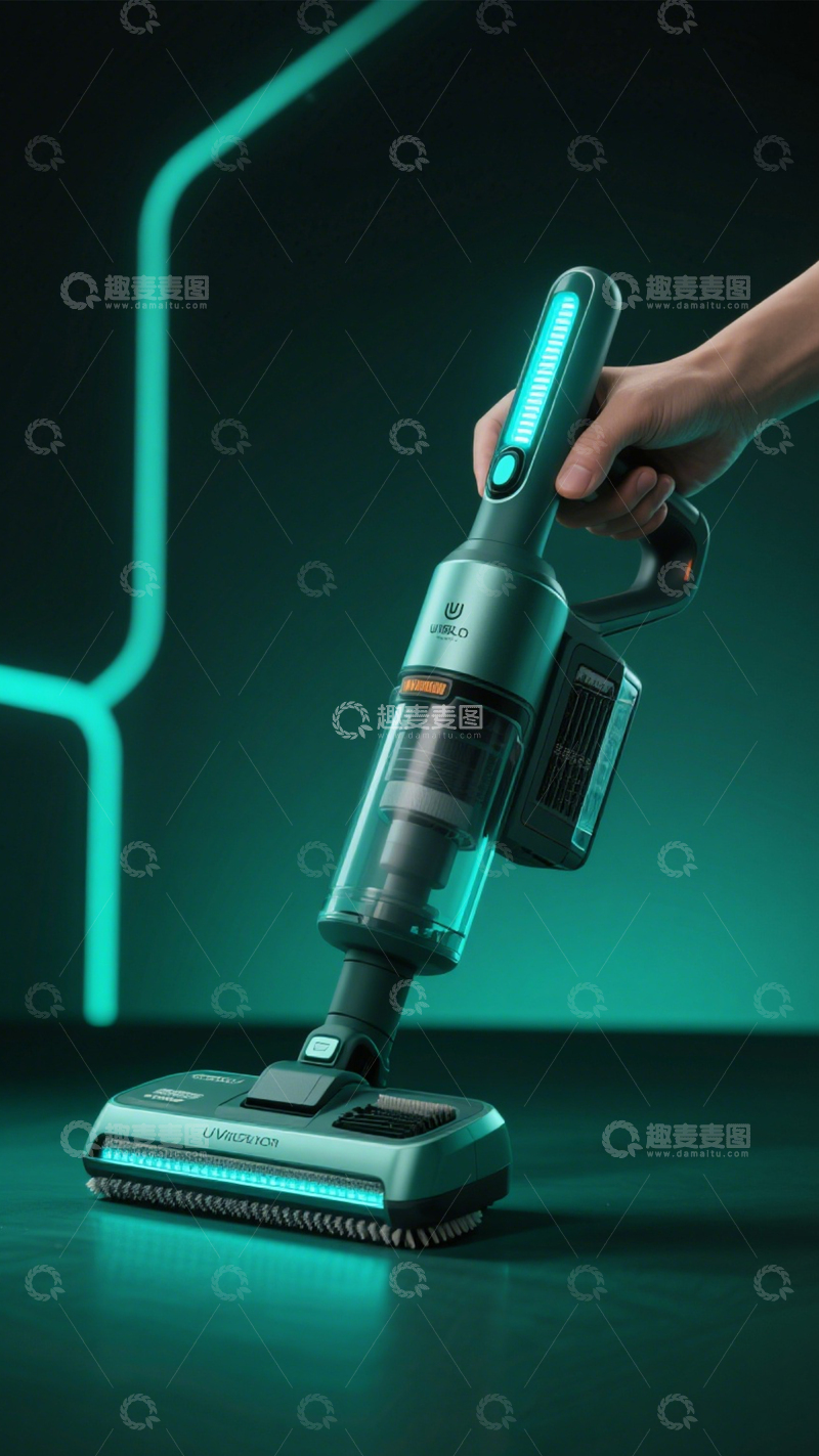 高清大图下载【趣麦麦图】智能洗地机清洁高效2