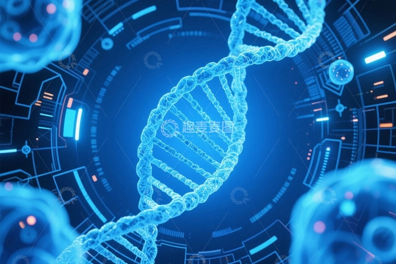 高清大图下载【趣麦麦图】医疗科学基因研究9