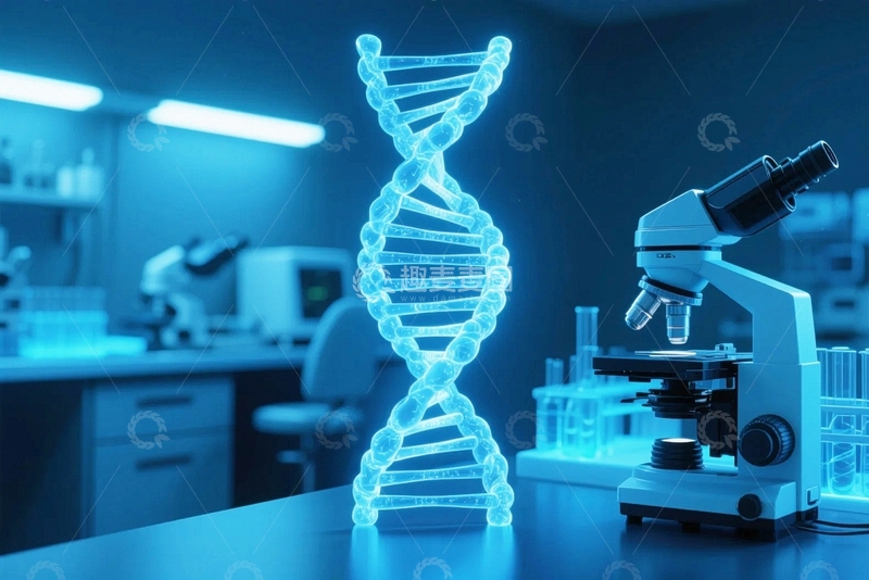 高清大图下载【趣麦麦图】医疗科学基因研究13