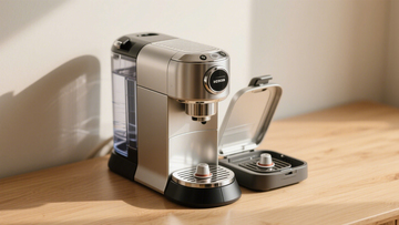 胶囊咖啡机萃取咖啡