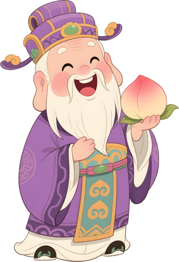 卡通神仙寿神2