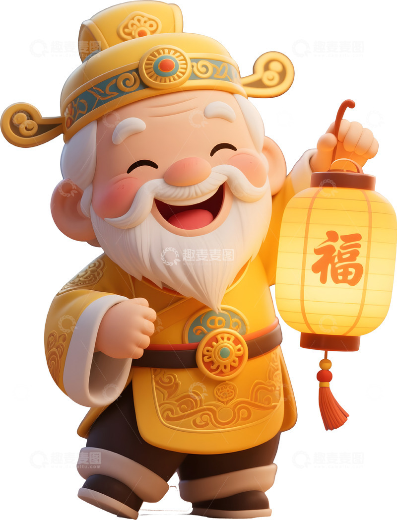 卡通立体中式神仙2