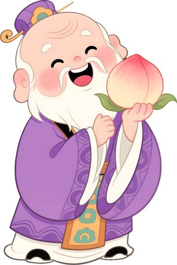 卡通神仙寿神4
