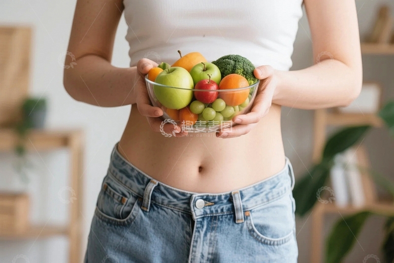 高清大图下载【趣麦麦图】健康饮食减肥人物3