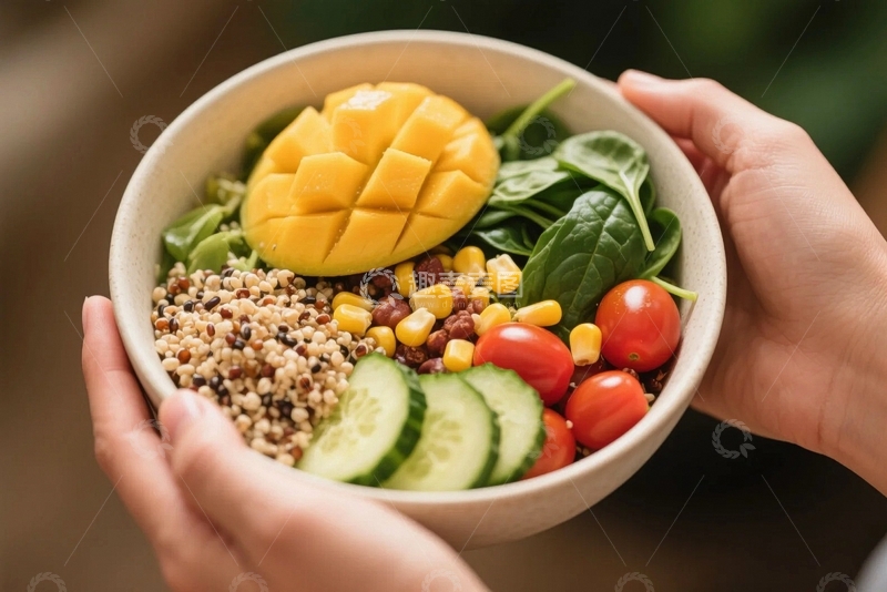 高清大图下载【趣麦麦图】营养膳食减脂餐3