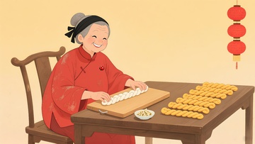 麻花的制作过程1