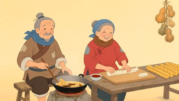 麻花的制作过程