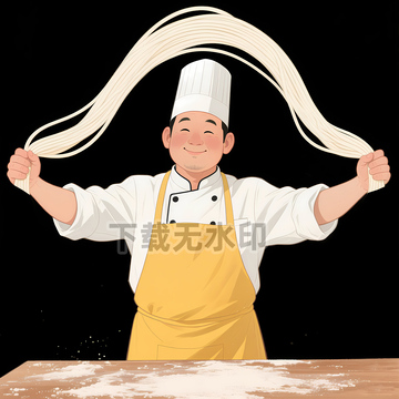 拉面师傅插画2