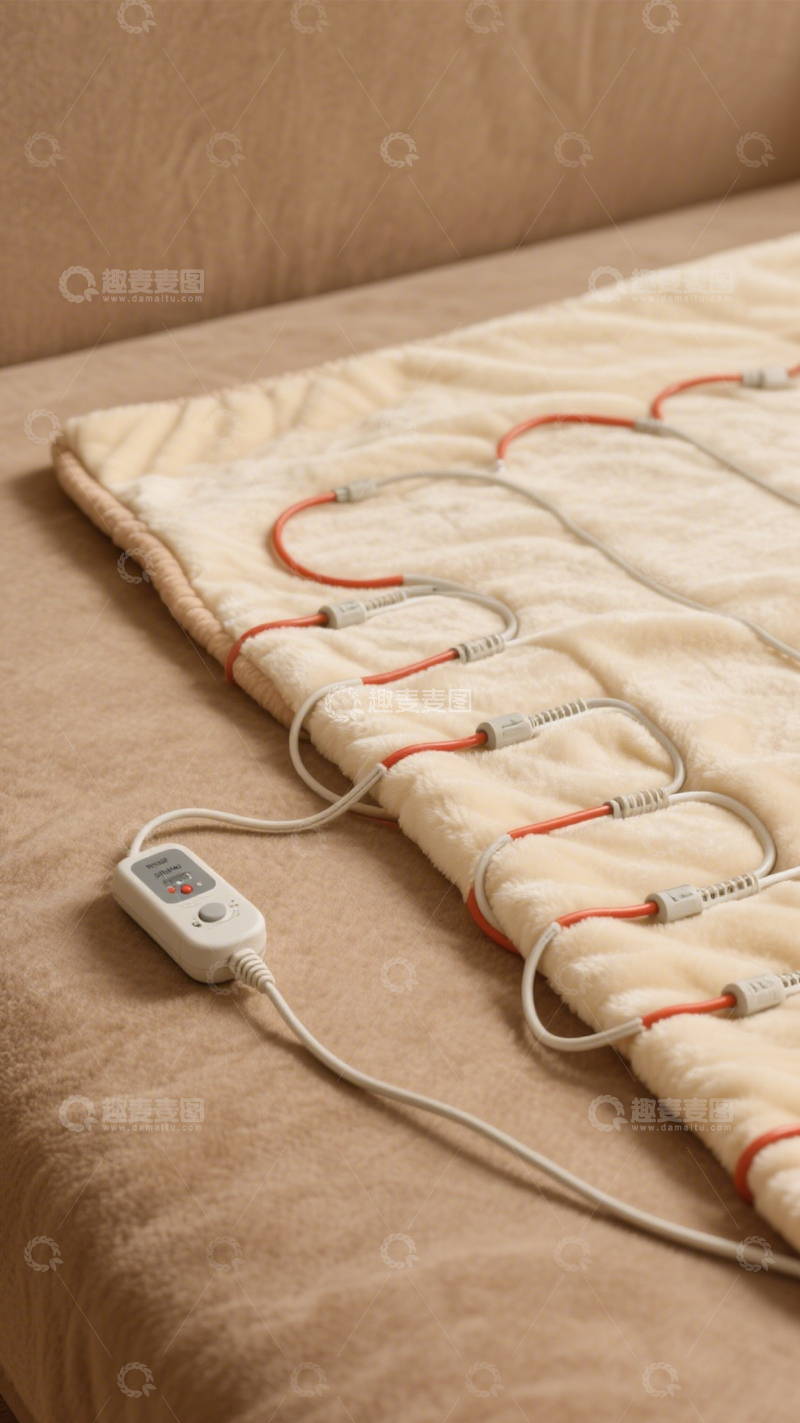 高清大图下载【趣麦麦图】-电热毯调温保暖