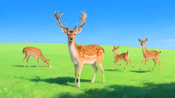 梅花鹿鹿茸鹿茸3