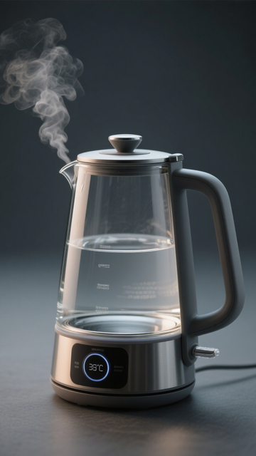 电热水壶玻璃智能控温2