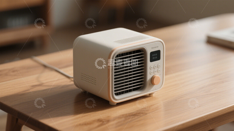 高清大图下载【趣麦麦图】桌面空调扇小型制冷1