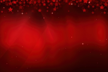 大红色星星边框背景1