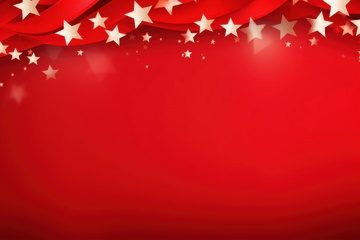 建党节星星边框背景