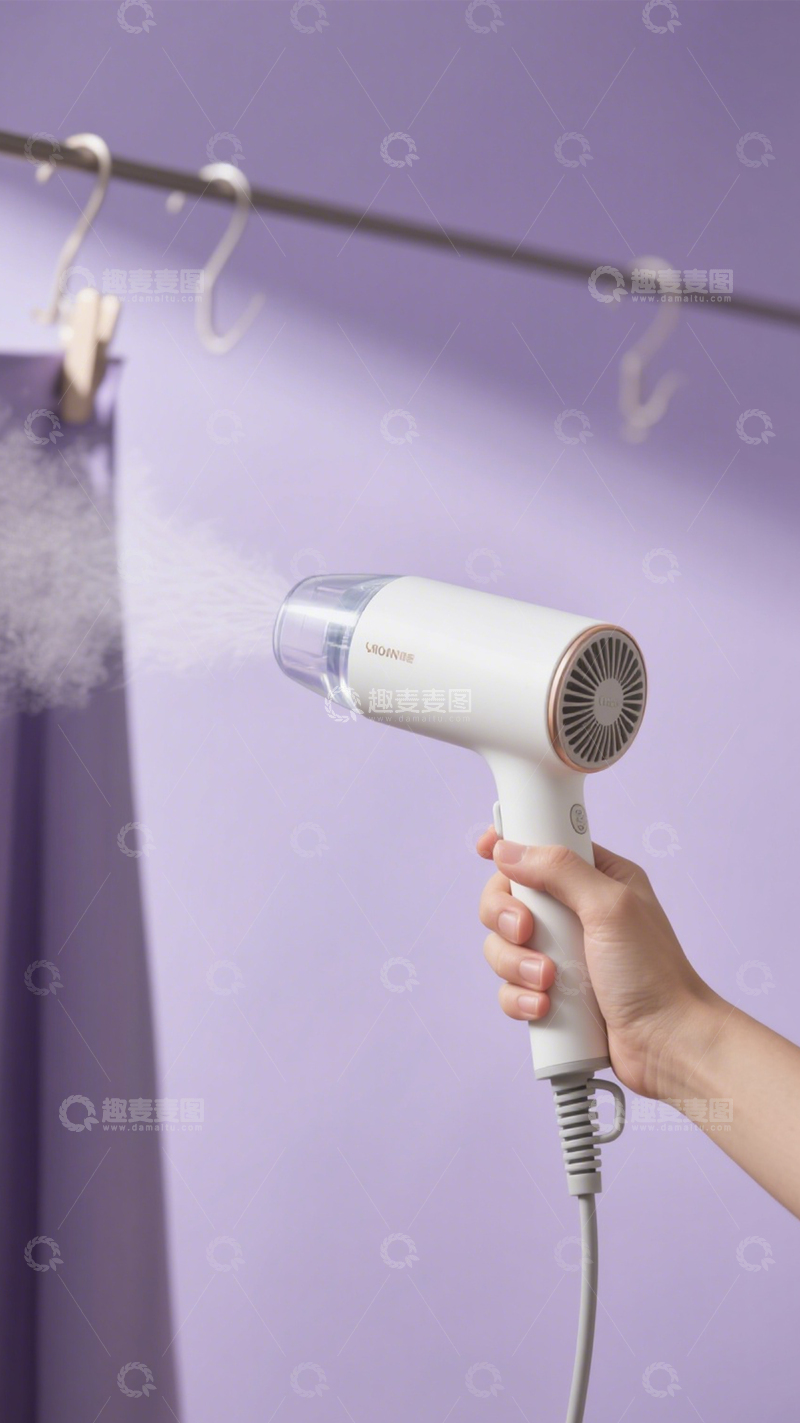 高清大图下载【趣麦麦图】手持挂烫机便携蒸汽