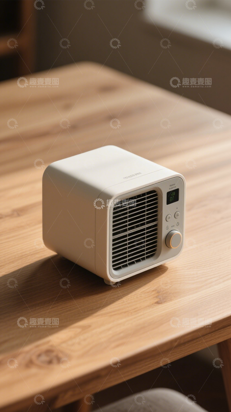 高清大图下载【趣麦麦图】桌面空调扇小型制冷