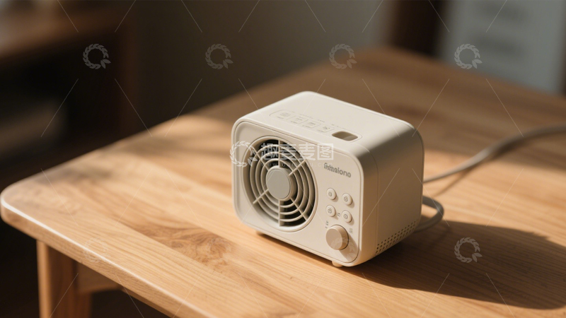 高清大图下载【趣麦麦图】桌面空调扇小型制冷3