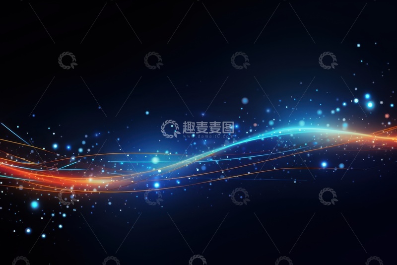 高清大图下载【趣麦麦图】起伏的波动线条