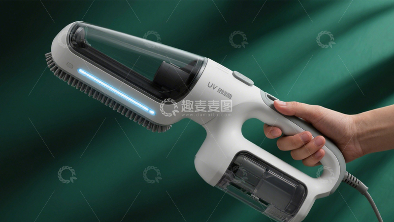 高清大图下载【趣麦麦图】手持除螨仪除螨杀菌2