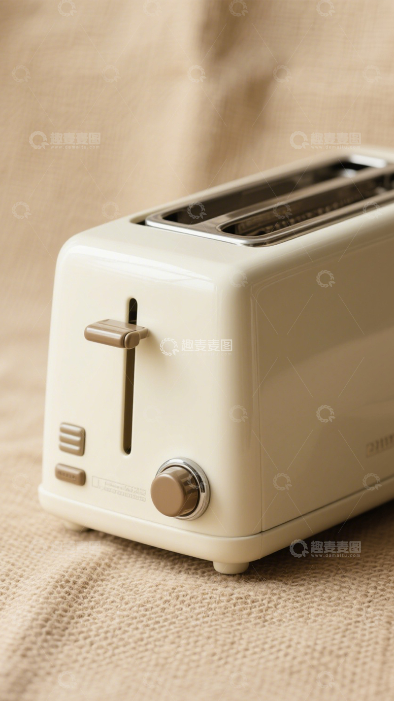 高清大图下载【趣麦麦图】烤面包机家用烘烤1
