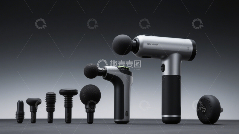 高清大图下载【趣麦麦图】筋膜枪按摩放松2