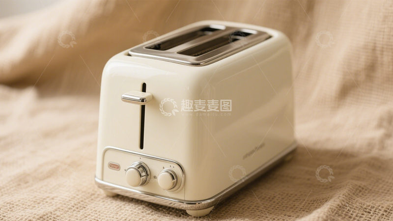 高清大图下载【趣麦麦图】烤面包机家用烘烤2