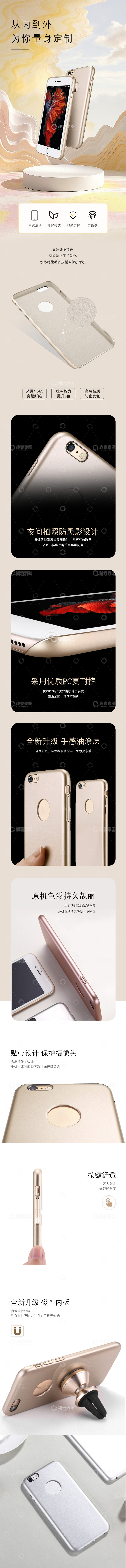 源文件下载【趣麦麦图】手机壳电商详情页