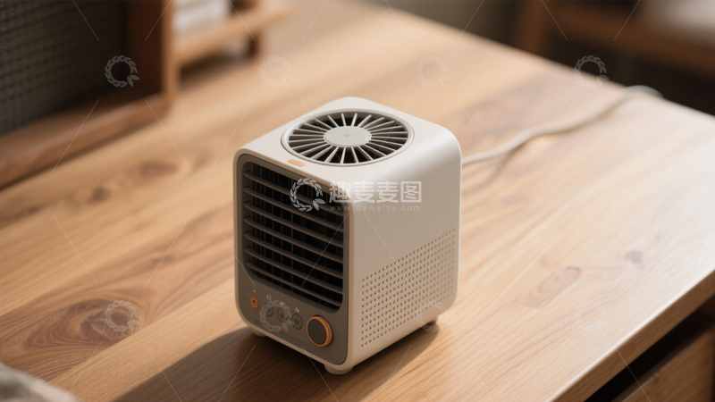 高清大图下载【趣麦麦图】桌面空调扇小型制冷7