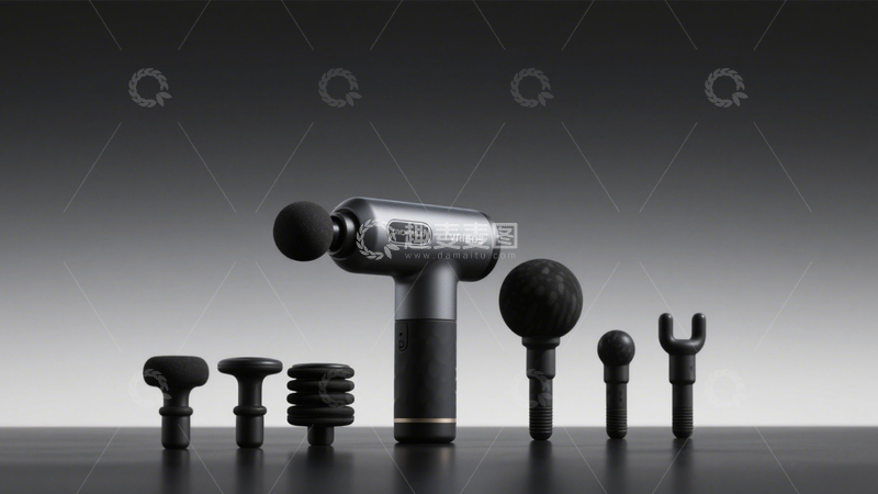 高清大图下载【趣麦麦图】筋膜枪按摩放松3