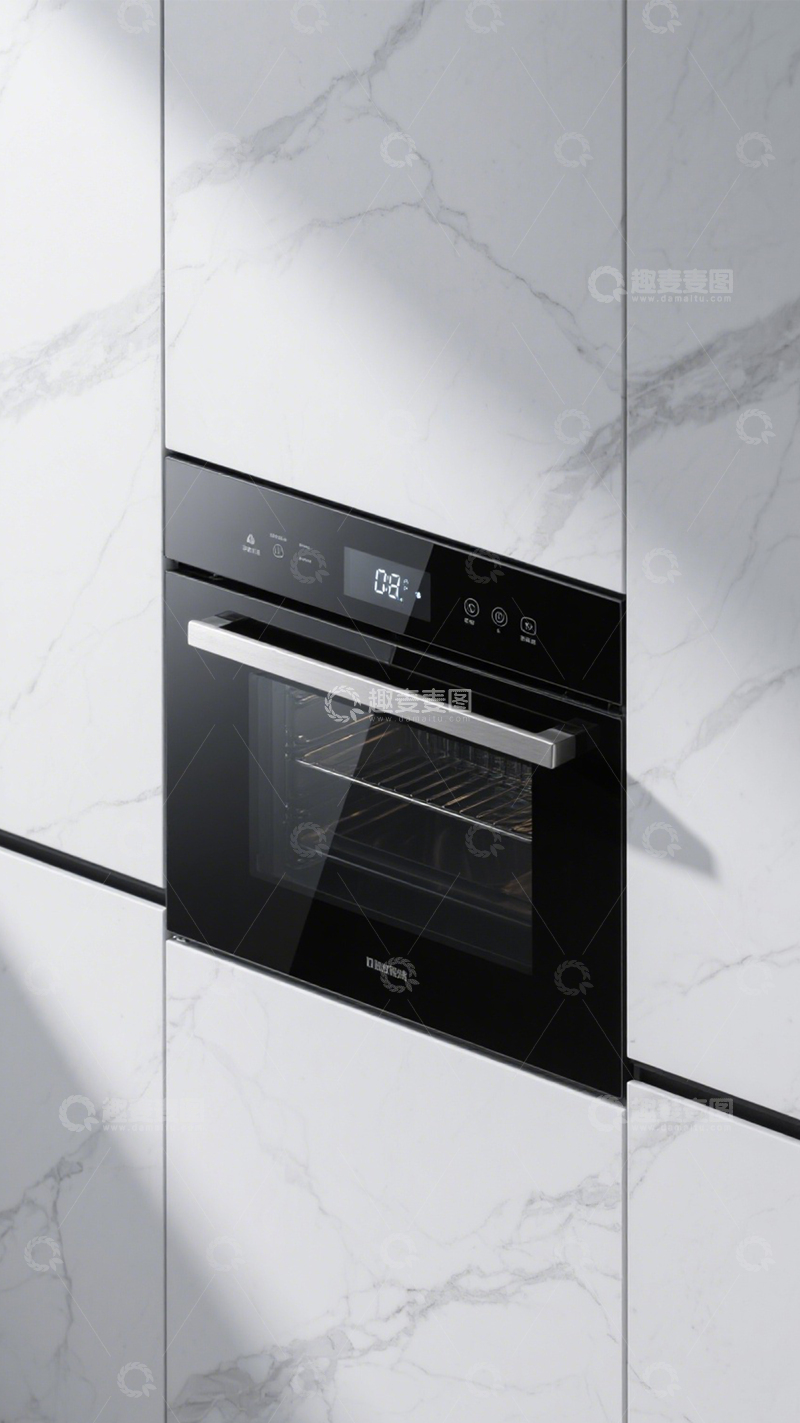 高清大图下载【趣麦麦图】嵌入式烤箱家用烘焙