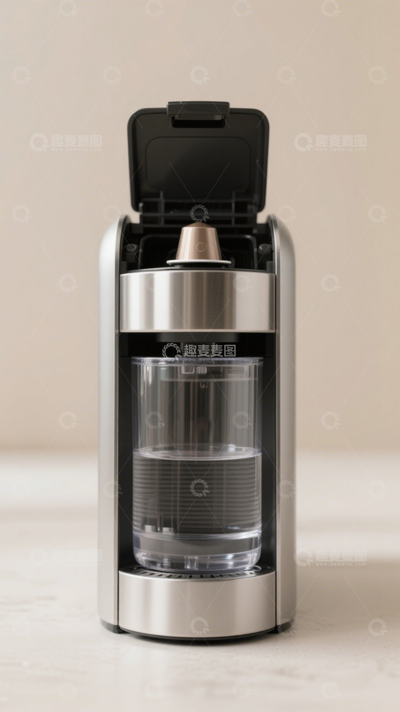 高清大图下载【趣麦麦图】胶囊咖啡机家用萃取3