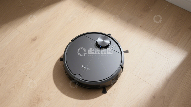高清大图下载【趣麦麦图】扫地机器人智能清洁1