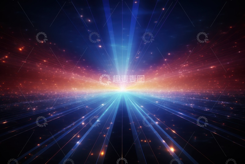 高清大图下载【趣麦麦图】发散的光束线条背景