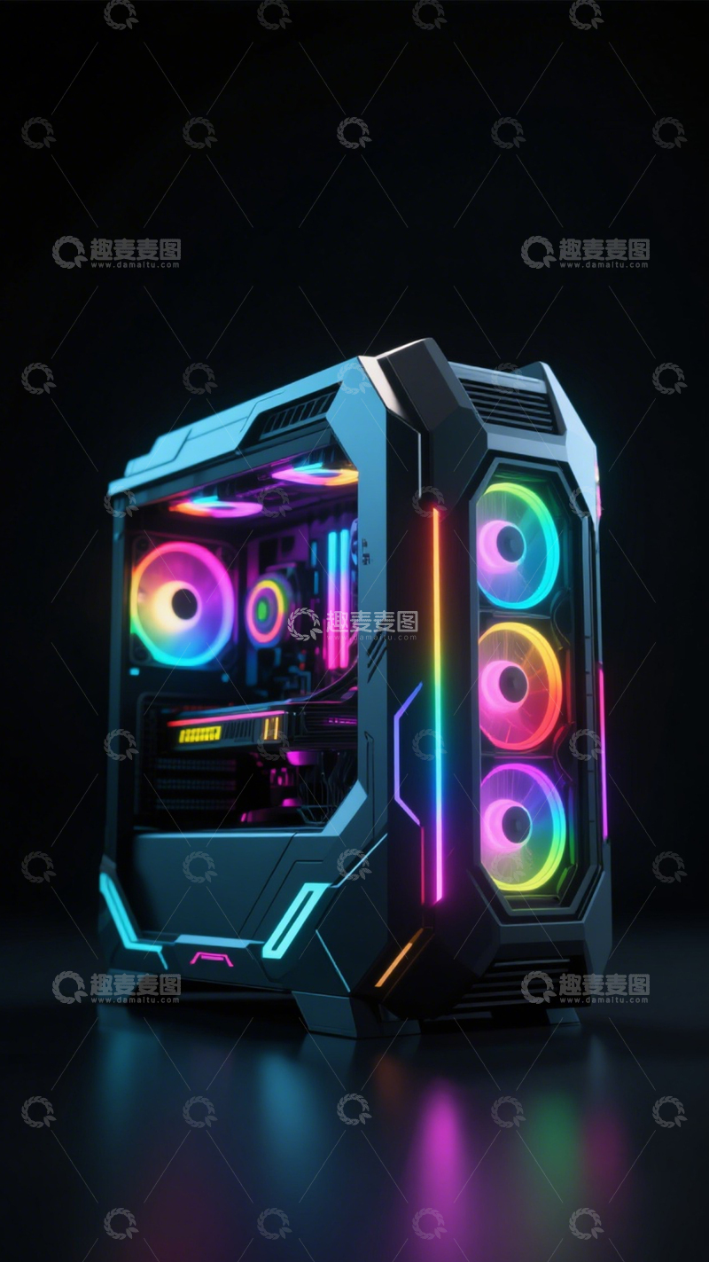 高清大图下载【趣麦麦图】电竞主机高性能3