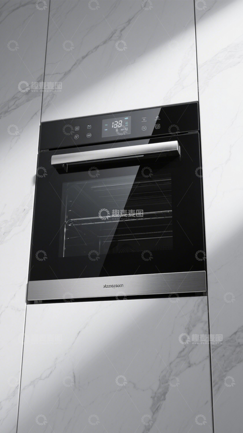 高清大图下载【趣麦麦图】嵌入式烤箱家用烘焙2
