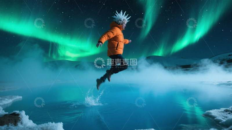 高清大图下载【趣麦麦图】极光人物梦幻之境3