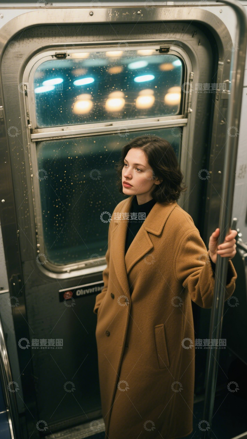 高清大图下载【趣麦麦图】地铁通勤日常瞬间2