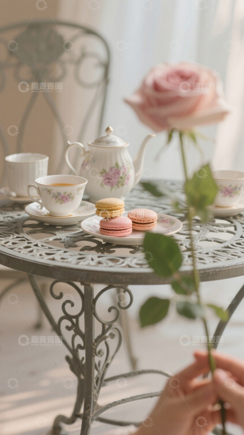 高清大图下载【趣麦麦图】英式下午茶优雅时光2