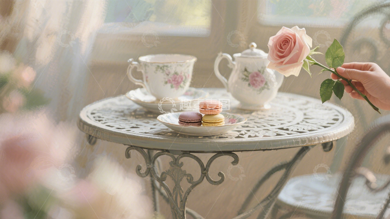 高清大图下载【趣麦麦图】英式下午茶优雅时光3