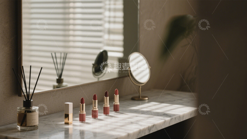 高清大图下载【趣麦麦图】美妆桌面精致生活3