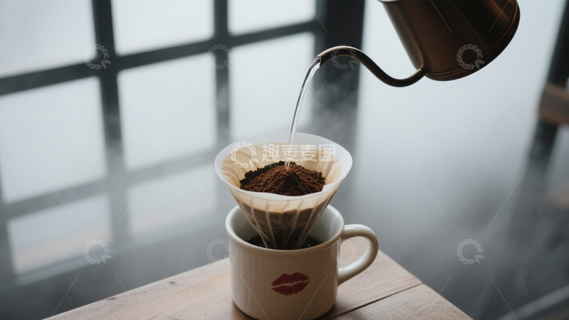 高清大图下载【趣麦麦图】手冲咖啡生活仪式1