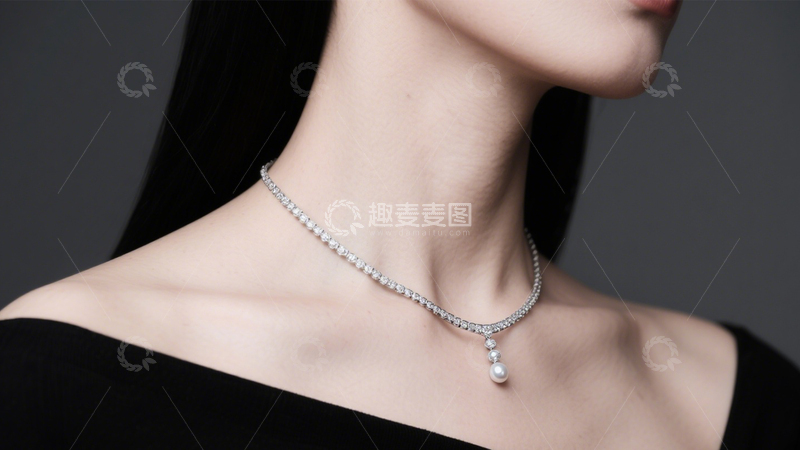 高清大图下载【趣麦麦图】时尚银饰潮流质感1