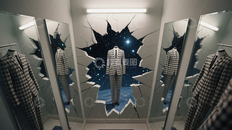 高清大图下载【趣麦麦图】镜像空间创意艺术